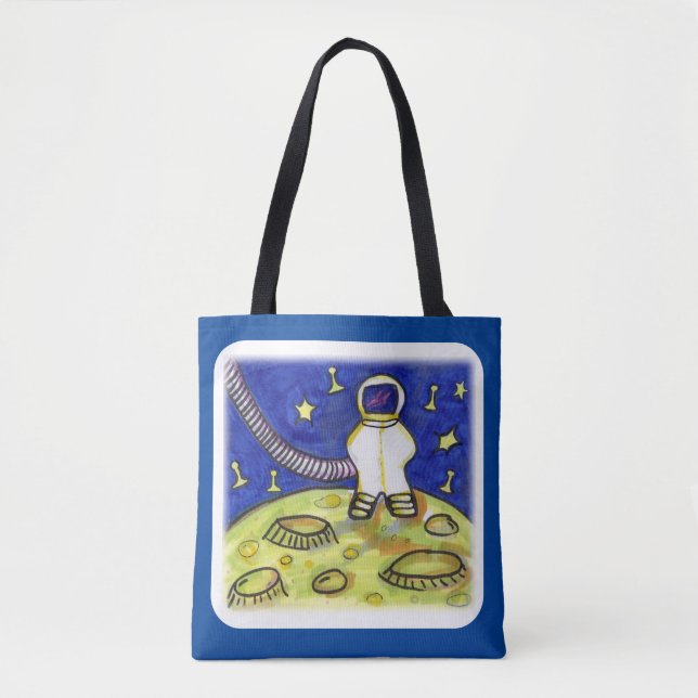 Tote Bag Pièce de jeu de la Commission des astronautes de l (Devant)