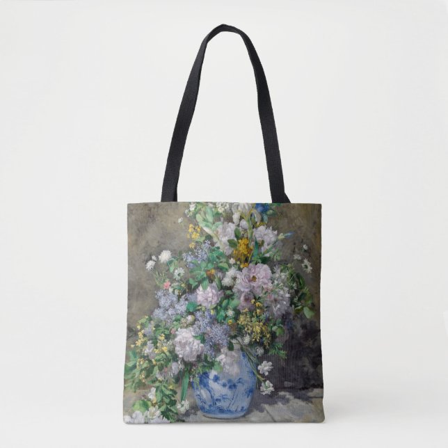 Tote Bag Pierre-Auguste Renoir - Bouquet de printemps (Devant)