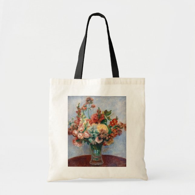 Tote Bag Pierre-Auguste Renoir - Fleurs dans un Vase (Devant)