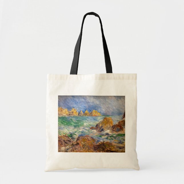 Tote Bag Pierre-Auguste Renoir - Marine, Guernesey (Devant)