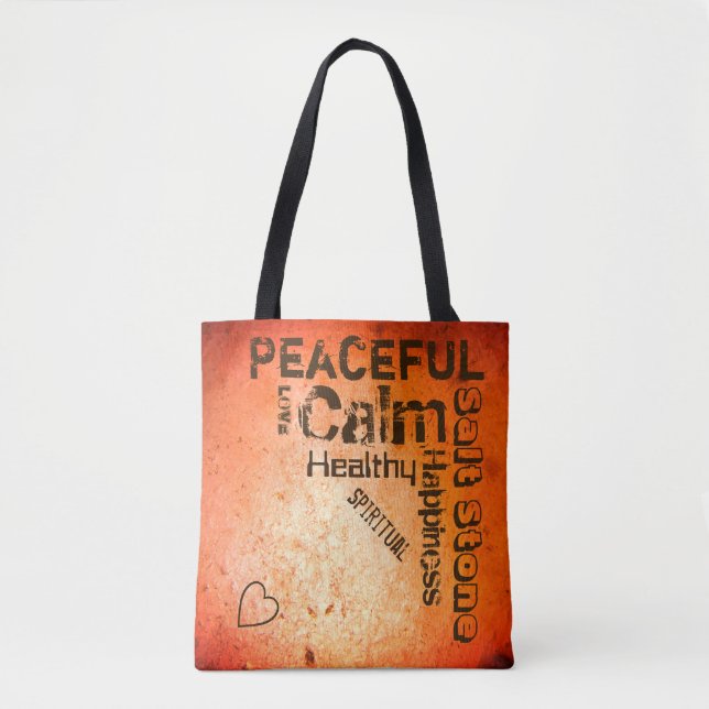 Tote Bag Pierre de l'Himalaya de sel (Devant)
