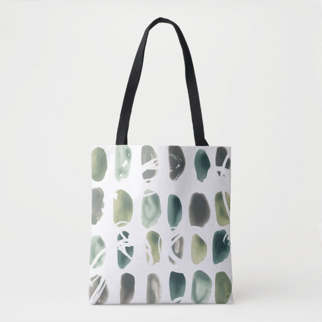 Tote Bag Pierre de rune - Vert (Devant)