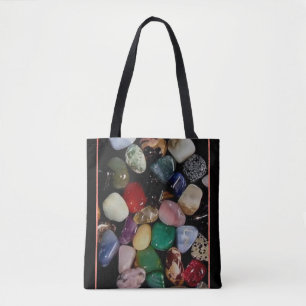 Tote Bag Pierres Gem Colorées