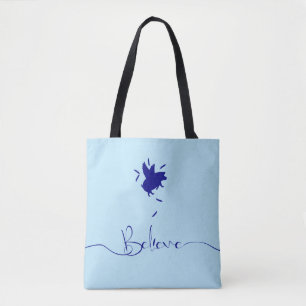 Tote Bag Pig Feathers