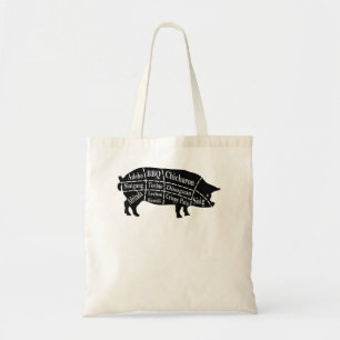 Tote Bag Pig Parts Alimentation philipino BBQ Pinoy Adobo P