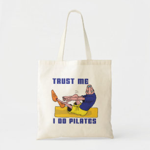 Tote Bag Pilates drôle