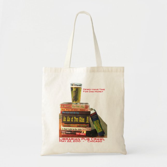 Tote Bag Pile de bière (Devant)
