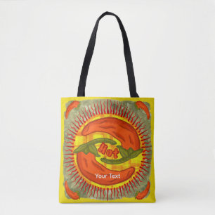 Tote Bag Piment yin yang