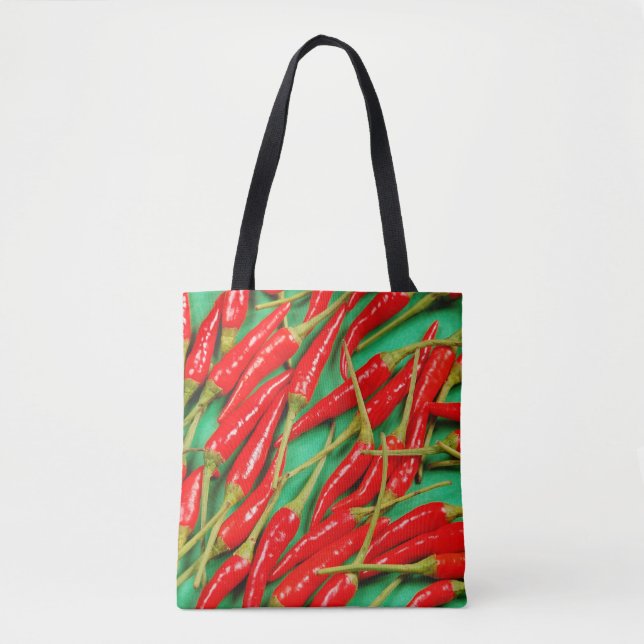 Tote Bag Piments rouges (Devant)