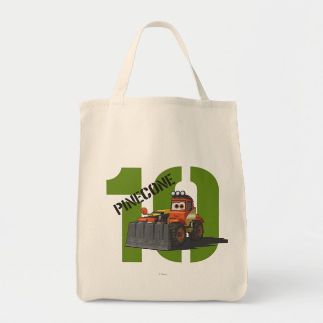 Tote Bag Pinecone Caractère Art (Devant)