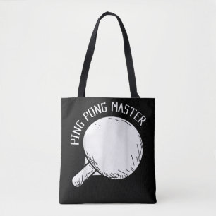Tote Bag Ping Pong Master Drôle Dire Tennis De Table