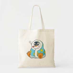 Tote Bag Pingouin avec thermomètre clinique