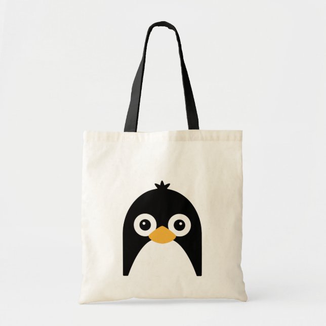 Tote Bag Pingouin mignon de vecteur (Devant)