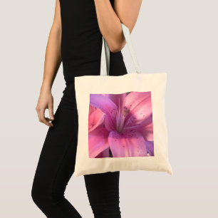 Tote Bag Pink Lily Fourre-tout