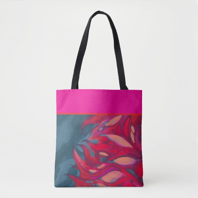 Tote Bag Pink, red (Devant)