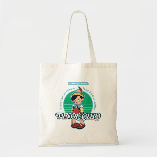 Tote Bag Pinocchio | Aucune chaîne attachée (Devant)