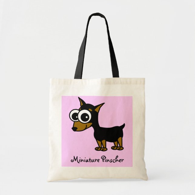 Tote Bag Pinscher miniature (Devant)