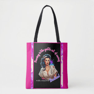 Tote Bag Pinup_ Infirmière Badass