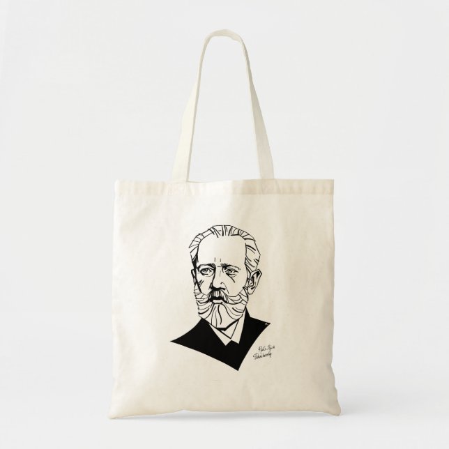 Tote Bag Piotr Tchaïkovski (Devant)
