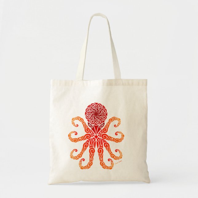 Tote Bag Pipe de feu de tribus (Devant)