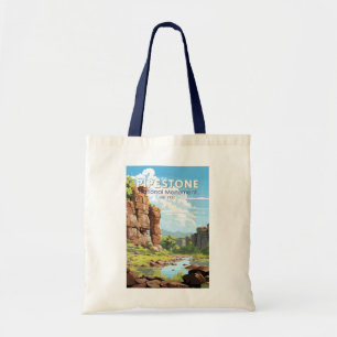 Tote Bag Pipestone Monument National Minnesota Travel Art