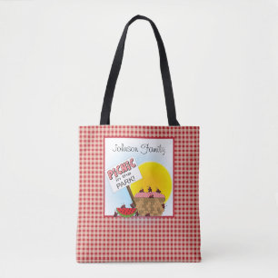 Tote Bag Pique-nique dans le parc