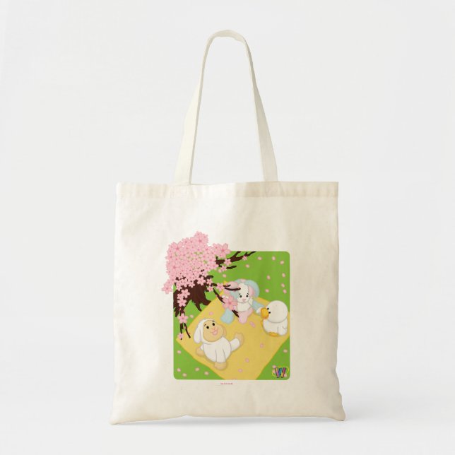 Tote Bag Pique-nique de célébration de ressort (Devant)