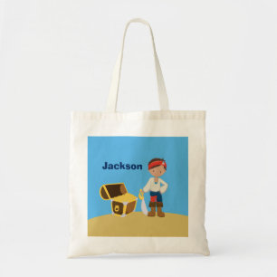 Tote Bag Pirate Boy Summer Beach Enfants Monogram Pool