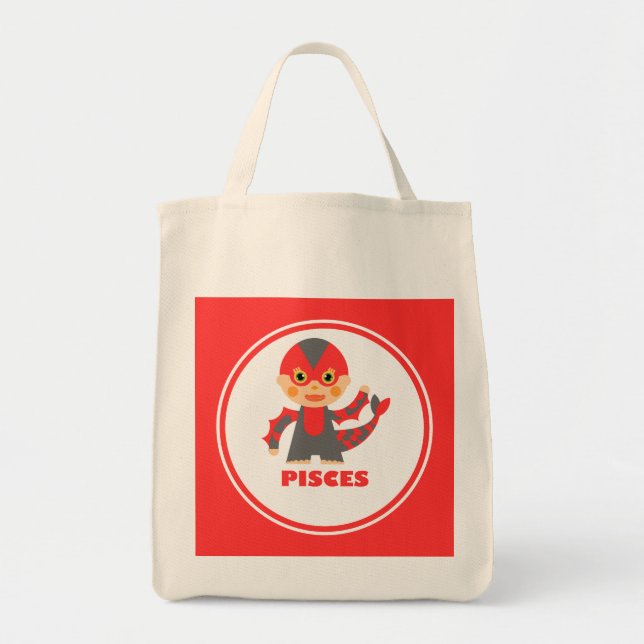 Tote Bag Pisces est mon signe zodiaque (Devant)
