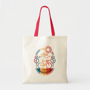 Tote Bag Piste cyclable Retro Vancouver.