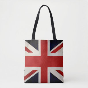 Tote Bag PixDezines Union Jack Vintage