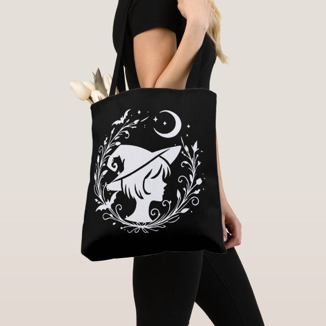Tote Bag Pixie Witch Wiccan Magic sorcières Halloween (De près)