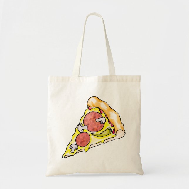 Tote Bag Pizza (Devant)