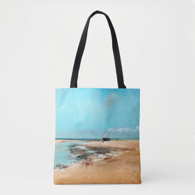 Tote Bag Plage à Low Tide (Bouche de la rivière), Edgar Deg (Devant)