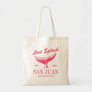 Tote Bag Plage Bachelorette Fête Mermaid Queue Dernière Spl