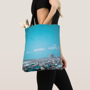 Tote Bag Plage côtière du New Jersey