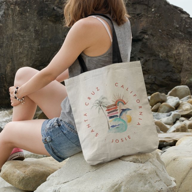 Tote Bag Plage Côtière Océan | Enterrement de Vie de Jeune  (Créateur téléchargé)
