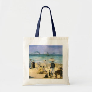Tote Bag Plage de Boulogne par Edouard Manet, Art ancien