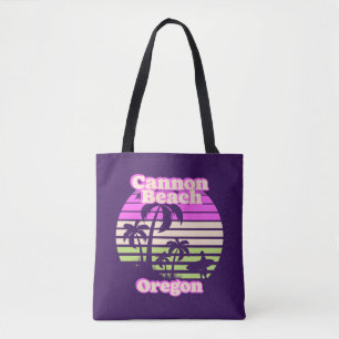 Tote Bag Plage de Cannon vintage Oregon