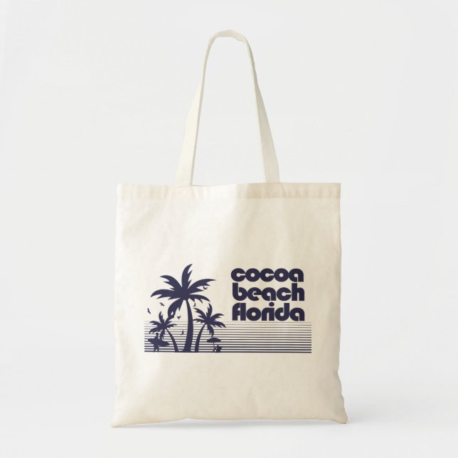 Tote Bag Plage de Cocoa Floride (Devant)