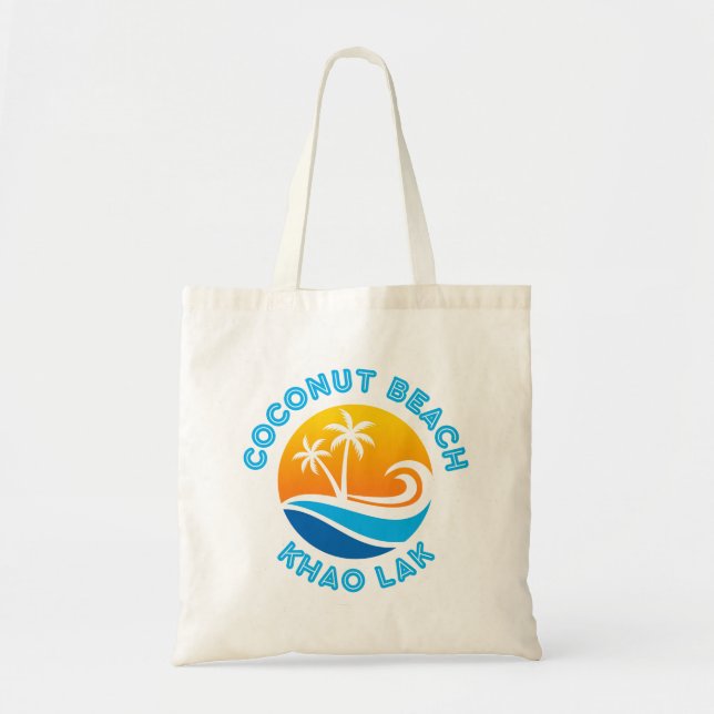 TOTE BAG PLAGE DE COCONUT-LAC KHAO (Devant)