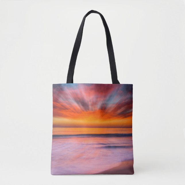 Tote Bag Plage de Sunset Tamarack| Carlsbad, CA (Devant)