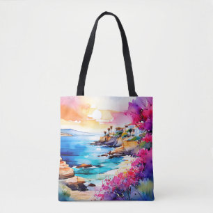 Tote Bag "Plage isolée"