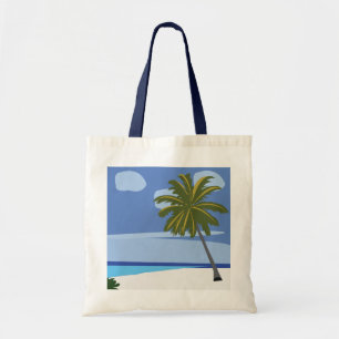 Tote Bag Plage Palm Tree Vacances Plage