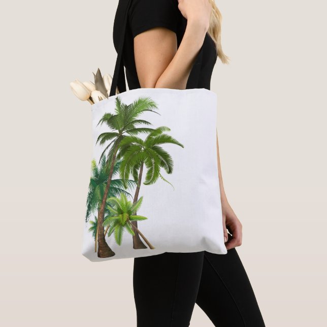 Tote Bag Plage Palm Trees Océan Mariage (De près)