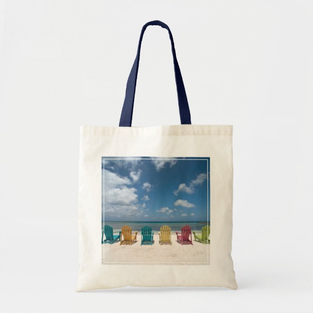 Tote Bag Plages tropicales | Palm Beach, Aruba (Devant)