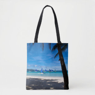 Tote Bag Plages tropicales   White Beach Boracay Philippine