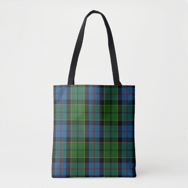 Tote Bag Plaid de tartan écossais de Forsyth Forsythe de (Devant)
