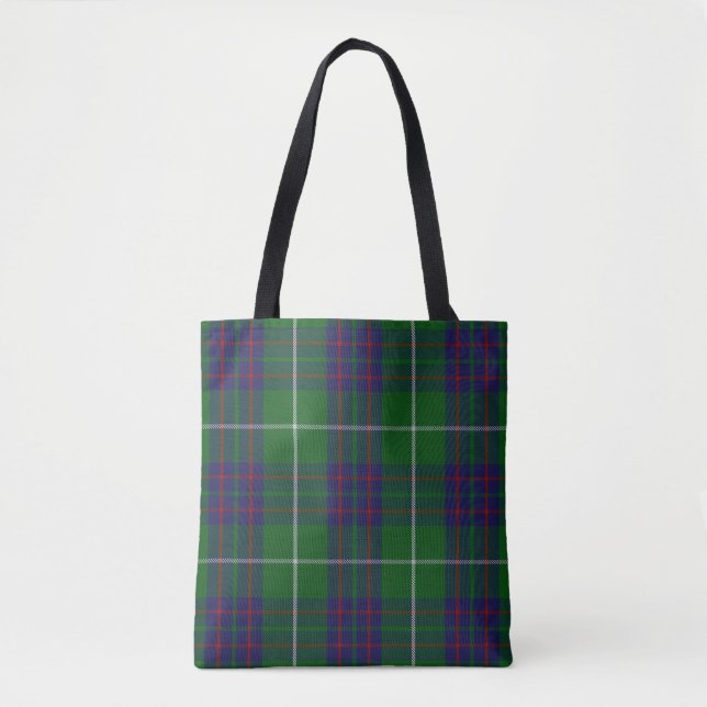 Tote Bag Plaid de tartan écossais de MacIntyre de clan (Devant)
