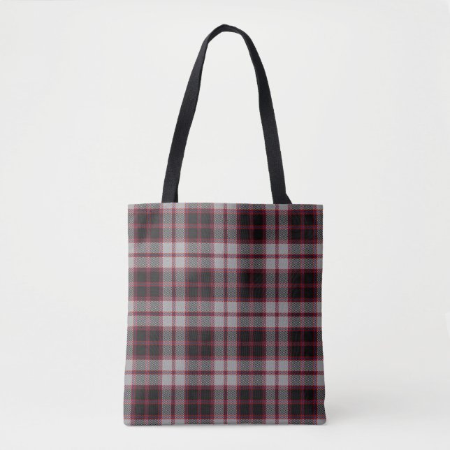 Tote Bag Plaid de tartan écossais de MacPherson de clan (Devant)